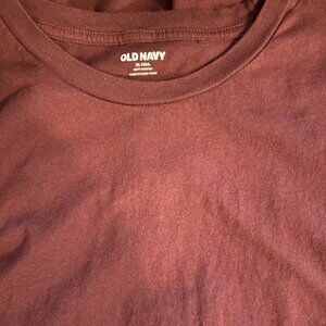 Old Navy Soft-Washed Brick Red T-Shirt | XL